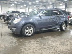 Salvage cars for sale from Copart Ham Lake, MN: 2013 Chevrolet Equinox LTZ