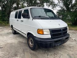 Dodge salvage cars for sale: 2003 Dodge RAM Van B2500