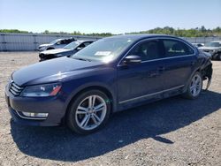 Volkswagen salvage cars for sale: 2015 Volkswagen Passat SEL