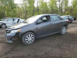 Vehiculos salvage en venta de Copart Bowmanville, ON: 2012 Toyota Corolla Base
