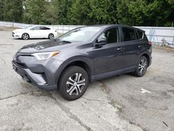 Vehiculos salvage en venta de Copart Arlington, WA: 2018 Toyota Rav4 LE