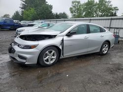 Vehiculos salvage en venta de Copart Finksburg, MD: 2018 Chevrolet Malibu LS