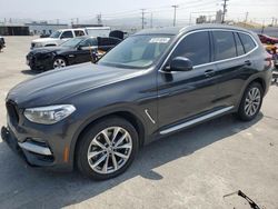 Salvage cars for sale from Copart Sun Valley, CA: 2019 BMW X3 SDRIVE30I