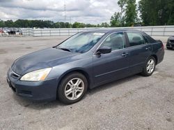 Salvage cars for sale from Copart Dunn, NC: 2007 Honda Accord EX