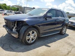 Mercedes-Benz salvage cars for sale: 2013 Mercedes-Benz ML 350 4matic