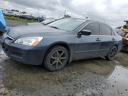 Honda salvage cars for sale: 2006 Honda Accord EX