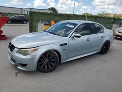BMW m5 salvage cars for sale: 2007 BMW M5
