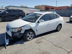 Salvage cars for sale from Copart Anthony, TX: 2007 Hyundai Elantra GLS