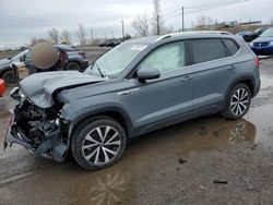 Salvage cars for sale from Copart Montreal Est, QC: 2022 Volkswagen Taos Highline