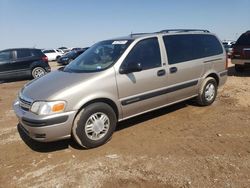 2001 Chevrolet Venture en venta en Amarillo, TX