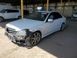 Mercedes-Benz salvage cars for sale: 2014 Mercedes-Benz C 250