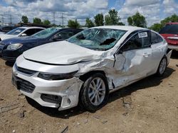 Chevrolet Malibu lt salvage cars for sale: 2016 Chevrolet Malibu LT