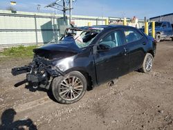 Salvage cars for sale from Copart Central Square, NY: 2015 Toyota Corolla L