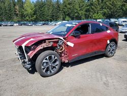Salvage cars for sale from Copart Graham, WA: 2022 Ford Mustang MACH-E Premium