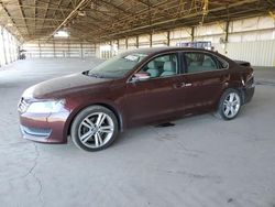 Volkswagen Vehiculos salvage en venta: 2013 Volkswagen Passat SE