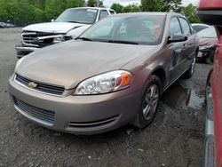 Chevrolet Vehiculos salvage en venta: 2007 Chevrolet Impala LS