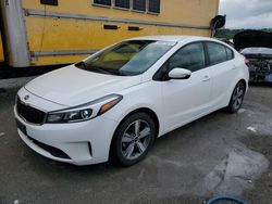 KIA Forte Vehiculos salvage en venta: 2018 KIA Forte LX