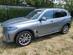 BMW x5 salvage cars for sale: 2024 BMW X5 Sdrive 40I