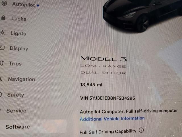 2022 Tesla Model 3