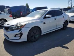 KIA salvage cars for sale: 2016 KIA Optima Hybrid