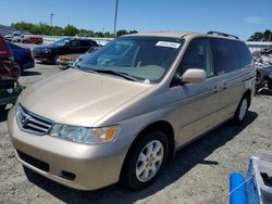 Honda Odyssey ex Vehiculos salvage en venta: 2002 Honda Odyssey EX