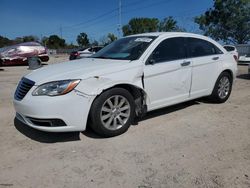 Vehiculos salvage en venta de Copart Riverview, FL: 2013 Chrysler 200 Limited