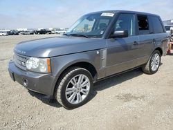 Land Rover salvage cars for sale: 2009 Land Rover Range Rover Supercharged