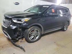 Hyundai Vehiculos salvage en venta: 2018 Hyundai Santa FE SE Ultimate