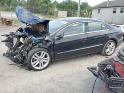 Salvage cars for sale from Copart York Haven, PA: 2015 Volkswagen CC Executive