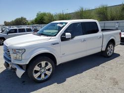 2016 Ford F150 Supercrew en venta en Las Vegas, NV