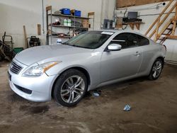 Vehiculos salvage en venta de Copart Ham Lake, MN: 2009 Infiniti G37