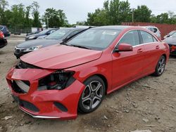 Mercedes-Benz CLA-Class Vehiculos salvage en venta: 2018 Mercedes-Benz CLA 250 4matic
