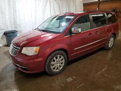 Salvage cars for sale from Copart Ebensburg, PA: 2012 Chrysler Town & Country Touring L