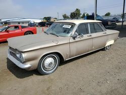 Chevrolet Corvair salvage cars for sale: 1961 Chevrolet Corvair