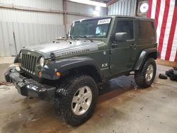 Salvage cars for sale from Copart West Mifflin, PA: 2008 Jeep Wrangler X