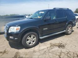 Ford Explorer salvage cars for sale: 2007 Ford Explorer XLT