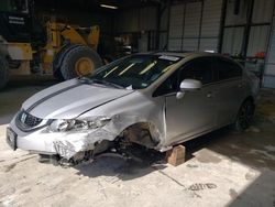 Honda Civic salvage cars for sale: 2015 Honda Civic EX