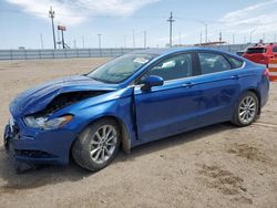 Ford Fusion salvage cars for sale: 2017 Ford Fusion SE