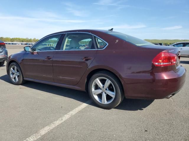 2013 Volkswagen Passat SE