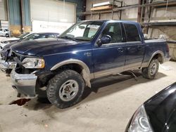 Salvage cars for sale from Copart Eldridge, IA: 2002 Ford F150 Supercrew