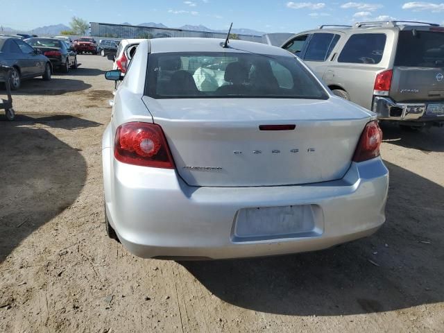 2012 Dodge Avenger SE