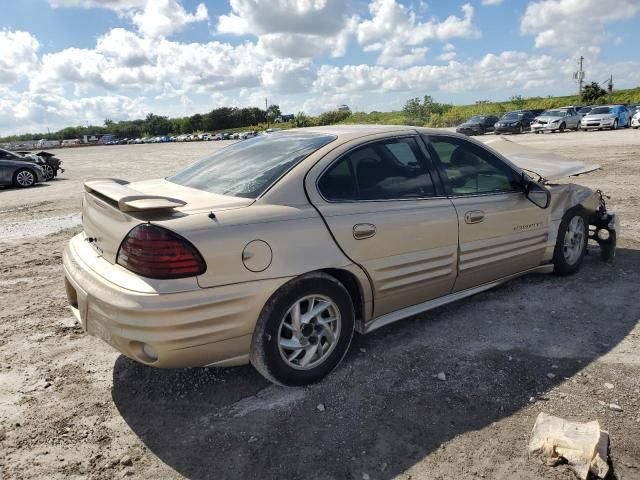 2001 Pontiac Grand AM SE1