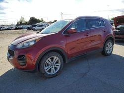 KIA Sportage salvage cars for sale: 2017 KIA Sportage LX