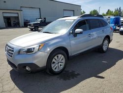 Subaru salvage cars for sale: 2017 Subaru Outback 2.5I Premium