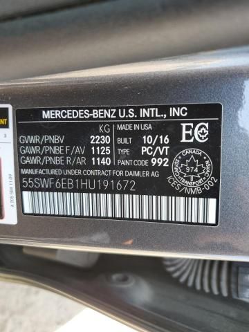 2017 Mercedes-Benz C 43 4matic AMG