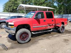 Chevrolet salvage cars for sale: 2001 Chevrolet Silverado K1500 Heavy Duty