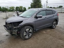 Vehiculos salvage en venta de Copart Lexington, KY: 2016 Honda CR-V Touring