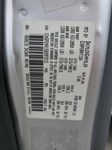 2005 Dodge Grand Caravan SE