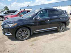 Infiniti QX60 Luxe salvage cars for sale: 2019 Infiniti QX60 Luxe