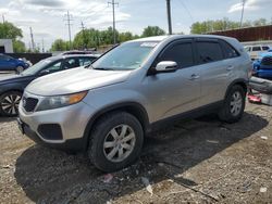 Salvage cars for sale from Copart Columbus, OH: 2013 KIA Sorento LX